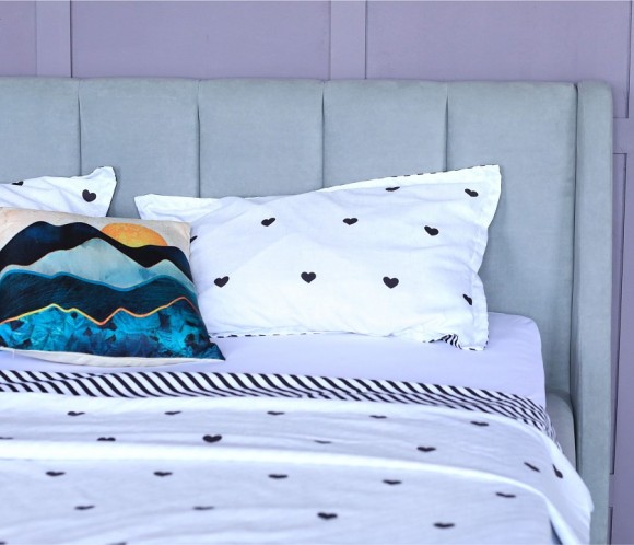 Кровать двуспальная Betsi с матрасом АСТРА 2000x1600 NMB_TE-00002997