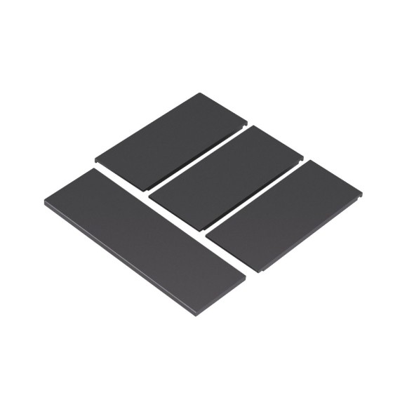 Накладка панели Arlight KNX-23-4G-SUF Dark Grey (Backlightless) 052879