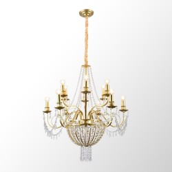 Подвесная люстра Lussole Rains LSP-6004