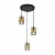 Подвесной светильник Escada Hurricane 1139/3S Black/Gold