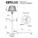 Торшер Citilux Вена CL402923T, Классика