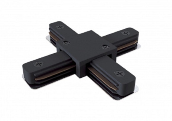 Коннектор X-образный для однофазного шинопровода Эра TR-1PA-СX-BK Б0054470