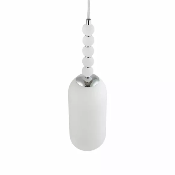 Подвесной светильник Lumion Neoclassi Tracy 8270/1A, Неоклассика, Белый Подвесной светильник Lumion Neoclassi Tracy 8270/1A, Неоклассика, Белый
