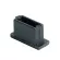 Заглушка без отверстия для профиля CAB262, LD374 (комплект 4шт) Feron LD238 52092, Черный