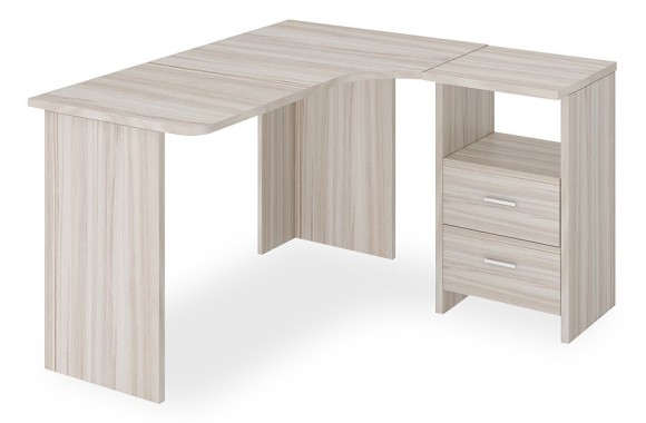 Стол письменный Домино Lite СКЛ-Угл 130 MER_SKL-Ugl_130_K_PRAV