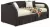 Кровать односпальная Elda 2000x900 c матрасом PROMO B COCOS NMB_TE-00003902