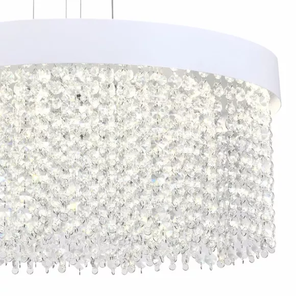 Подвесная люстра Indigo Capriccio 12054/1P White V000194L, декоративные элементы крупным планом Подвесная люстра Indigo Capriccio 12054/1P White V000194L, декоративные элементы крупным планом