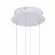Подвесная люстра Indigo Capriccio 12054/1P White V000194L, Белый, Прозрачный, Нейтральный белый