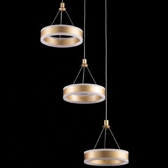 Каскадная люстра Citilux Дуэт CL719052