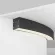Радиусный профиль Maytoni Led strip ALM-3535R-B-D-45°-0.8M, Черный, Алюминий, Германия