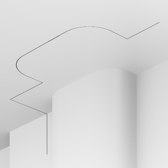 Шинопровод встраиваемый Maytoni Levity TRX184-121B