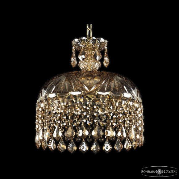 Подвесной светильник Bohemia Ivele Crystal 14781/35 G Leafs M721