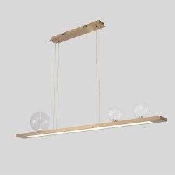 Подвесная светодиодная люстра Crystal Lux Ahora AHORA SP1 L1200 BRASS