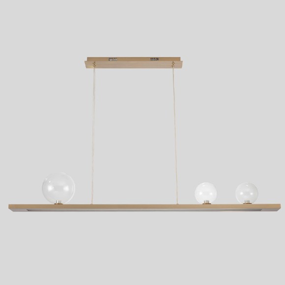 Подвесная светодиодная люстра Crystal Lux Ahora AHORA SP1 L1200 BRASS