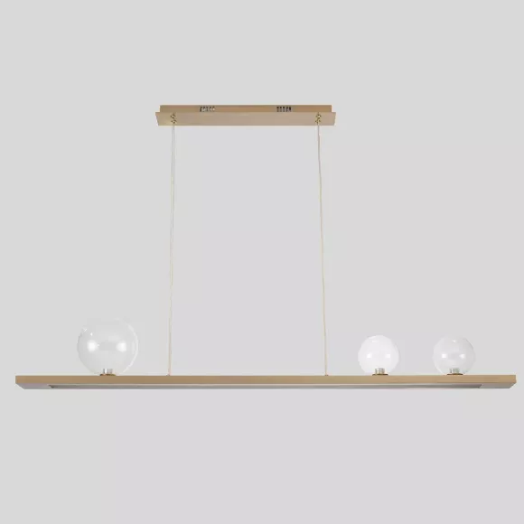 Подвесная люстра Crystal Lux AHORA SP1 L1200 BRASS, вид снизу Подвесная люстра Crystal Lux AHORA SP1 L1200 BRASS, вид снизу
