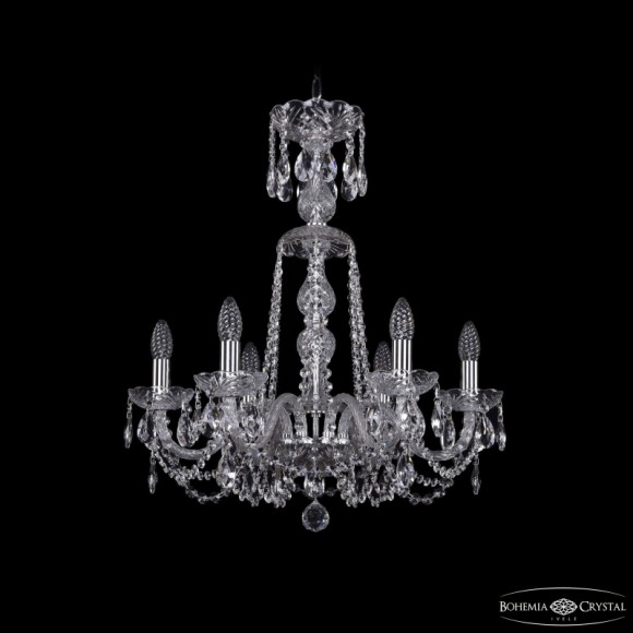 Подвесная люстра Bohemia Ivele Crystal 1402/6/195/XL-64 Ni