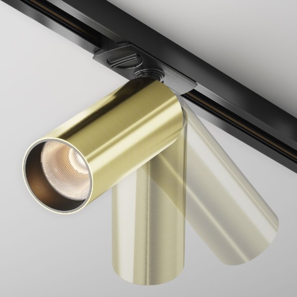 Трековый однофазный светильник Maytoni Focus Led TR021-1-12W3K-W-BBS