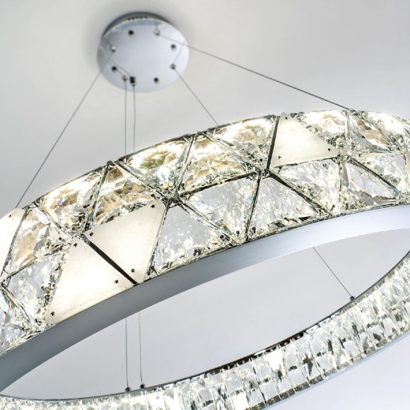 Подвесная светодиодная люстра Modelux ML.6982.800P CR