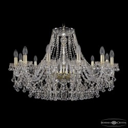 Подвесная люстра Bohemia Ivele Crystal 1409/12/300 G