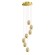 Подвесная светодиодная люстра Delight Collection Terrene MD13003023-7A gold