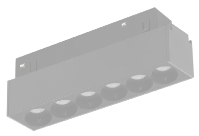 Трековый магнитный светильник iLedex Vision 4822-002-L120-6W-38DG-4000K-BK