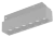 Трековый магнитный светильник iLedex Vision 4822-002-L120-6W-38DG-4000K-BK
