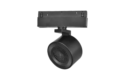 Трековый магнитный светильник iLedex Vision 4822-010-D82-12W-38DG-4000K BK (WALL WASHER)
