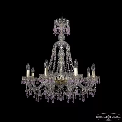 Подвесная люстра Bohemia Ivele Crystal 1410/8/240/XL-74 G V7010