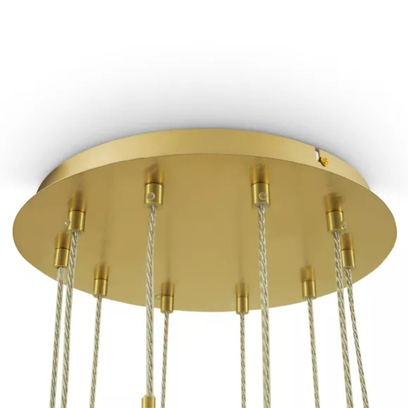 Каскадная люстра Freya Borgy FR5379PL-10G, Модерн, Золото