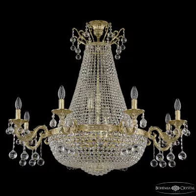 Потолочная люстра Bohemia Ivele Crystal 2128H201/8/100IV/Y1 G