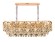 Подвесная люстра Newport 5265+10/S gold М0070030