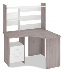 Стол компьютерный Домино Лайт СКЛ-Угл120+НКЛ-120 MER_SKL-Ugl120_NKL-120_NBE_PRAV