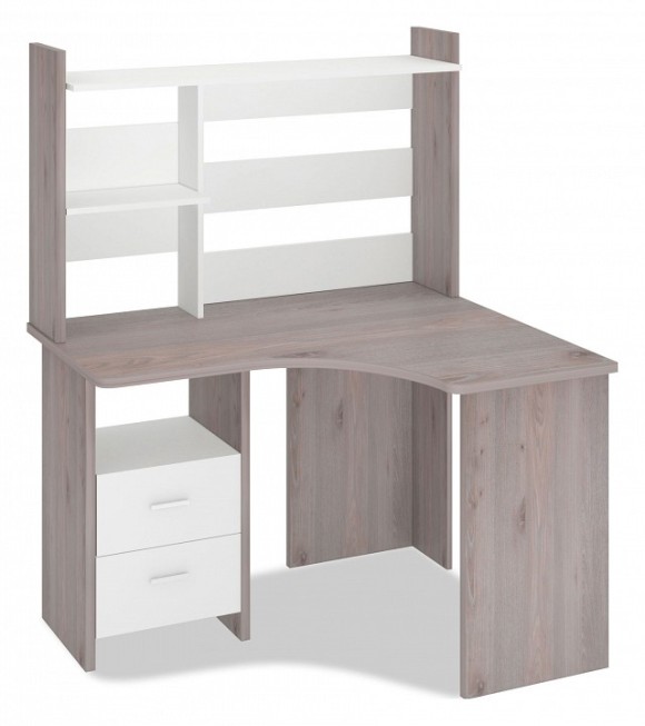 Стол компьютерный Домино Лайт СКЛ-Угл120+НКЛ-120 MER_SKL-Ugl120_NKL-120_NBE_PRAV