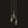 Подвесной светильник Delight Collection Seed OMG07287-3 gold