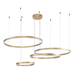 Подвесная светодиодная люстра с пультом управления Indigo V000015L