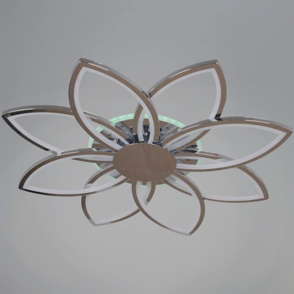 Потолочная светодиодная люстра Reluce 09877-0.3-08 CR (RGB)