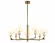 Люстра на штанге Ambrella Light High Light Classic LH75162, Неоклассика, Белый