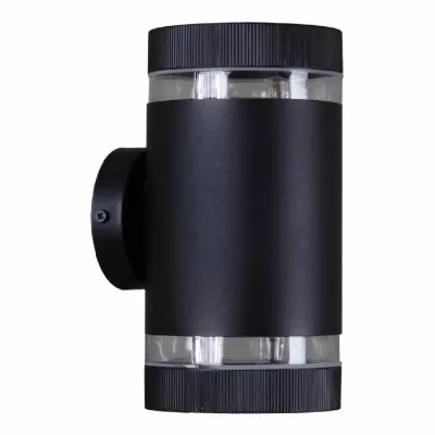 Уличный настенный светильник Reluce 86226-9.2-002CT 2*GX53 BK