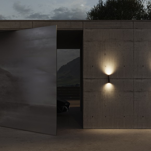 Уличный настенный светильник Maytoni Tube O508WL-L5B3K