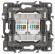 Розетка информационная двойная 2XRJ45 Эра 12-3108-13 Б0019355