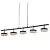 Подвесной светильник Delight Collection P0855 P0855-5B black