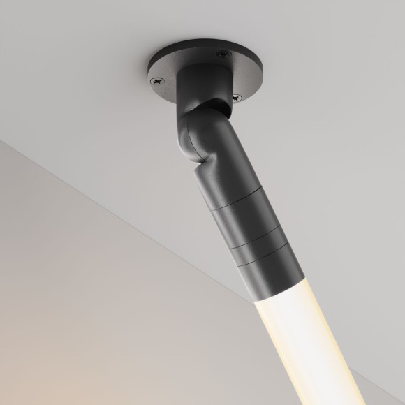 Шарнирное основание с вводом питания Maytoni Shelf C027CS-P-B