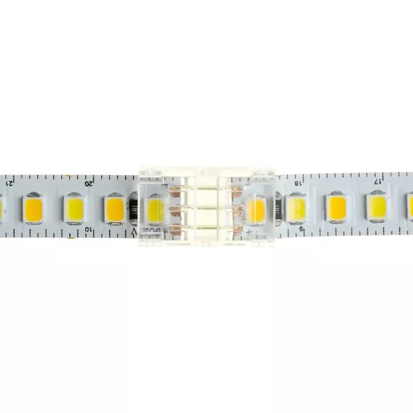 Соединитель лента-лента 10мм для CCT SMD ленты шириной 8 мм Feron LD169 52000, светодиодный модуль Соединитель лента-лента 10мм для CCT SMD ленты шириной 8 мм Feron LD169 52000, светодиодный модуль