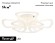Потолочная светодиодная люстра с пультом управления Ambrella Light Original FA4515