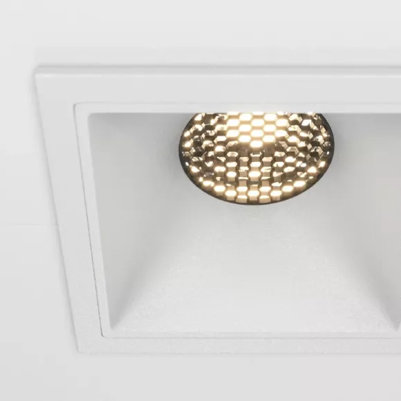 Встраиваемый светильник Maytoni Technical Alfa LED DL043-01-10W3K-SQ-W, 3000