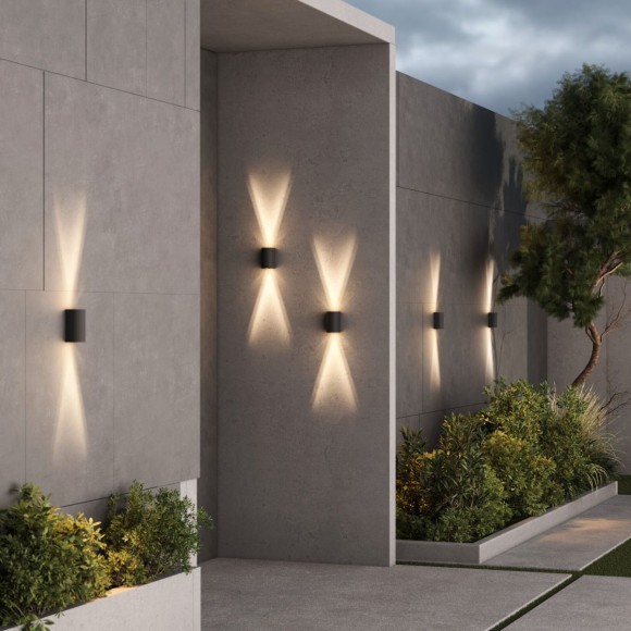 Уличный настенный светильник Elektrostandard Twinray 4000K 35194/W 4690389217326 a071009