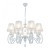 Подвесная люстра Arte Milano 347203/8 WT+SL