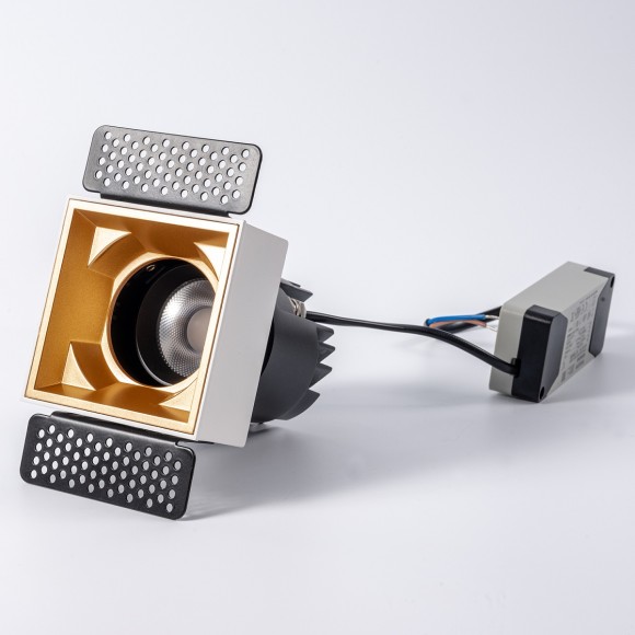 Встраиваемый светильник Fiberli 302T75 (квадратная рамка) 12130205