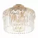 Потолочная люстра Arte Milano Sorrento 378909/5/50/390 GD, Золото, Прозрачный, Металл, крупный план