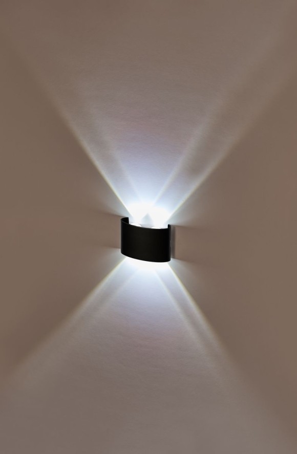 Настенный светодиодный светильник IMEX Cross IL.0014.0001-4 BK